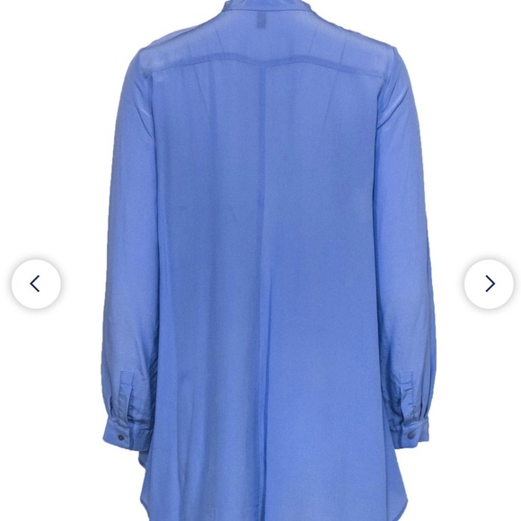 Eileen Fisher 100% Silk Blouse - Picture 3 of 6